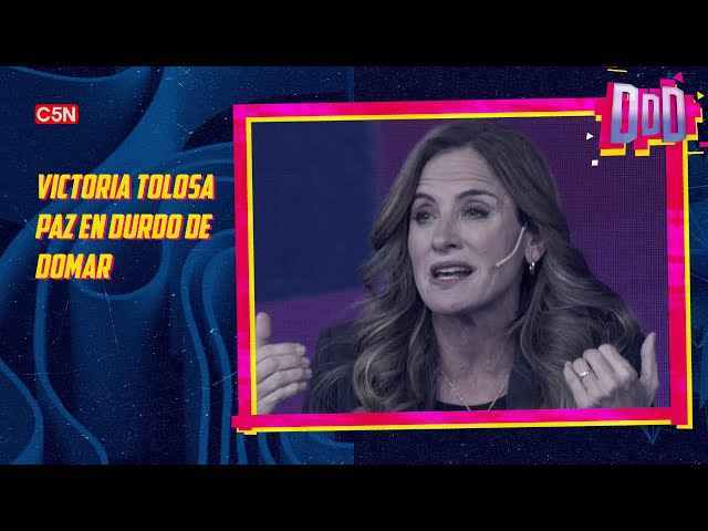 ⁣VICTORIA TOLOSA PAZ invitada especial en DURO DE DOMAR
