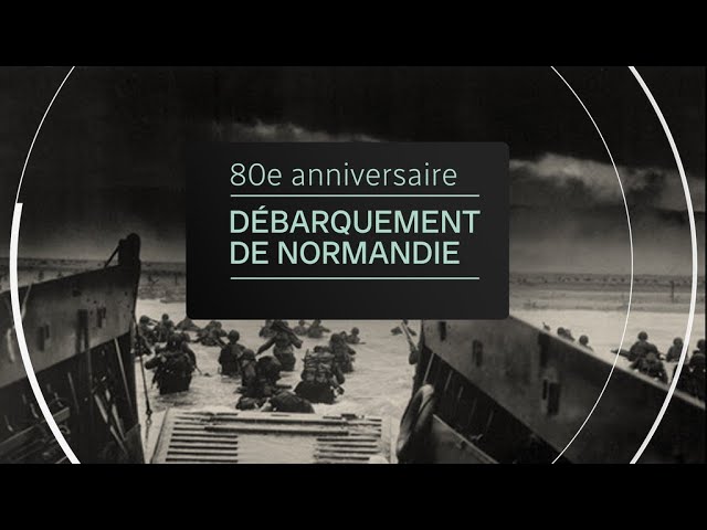 ⁣80 ans du débarquement : retour en Normandie pour des vétérans canadiens