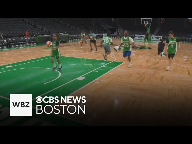 ⁣Celtics and TD Garden host area kids to "Play on the Parquet"