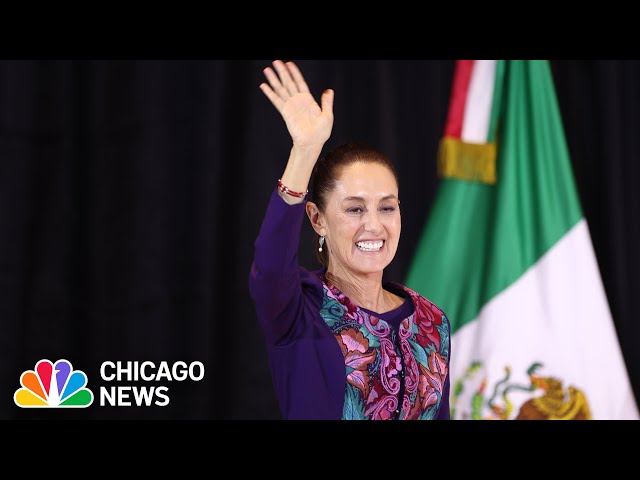 ⁣Mexico elects FIRST-EVER female president, Claudia Sheinbaum