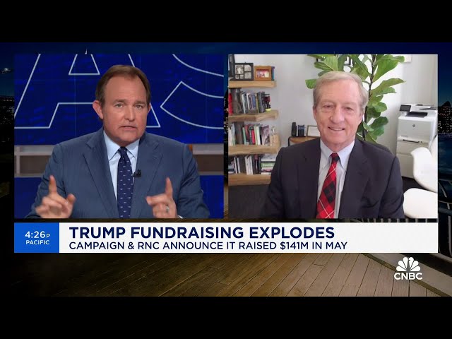 ⁣Fmr. Presidential Candidate Tom Steyer talks fundraising, climate policy, and more