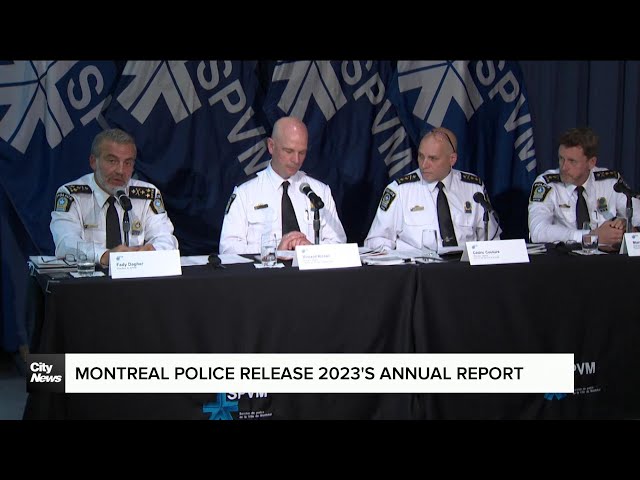 ⁣SPVM’s 2023 report shows crime up by 12 per cent, armed violence down