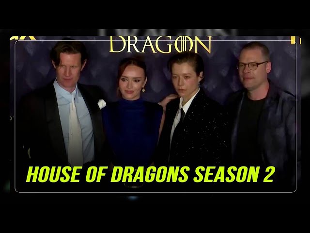 ⁣'The stakes are much higher': 'House of the Dragon' Season 2 premieres in NY | A