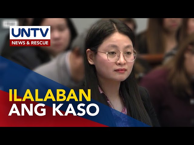 ⁣Bamban Mayor Alice Guo, tiniyak na susunod sa suspension order pero ilalaban ang kaso