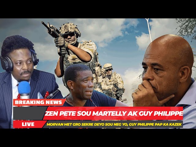 Michel Martelly Te Gen Entèpòl Dèyèl, Guy Philippe Mele Ak Maeriken, Morvan Kraze Peyi A Ak Nouvel