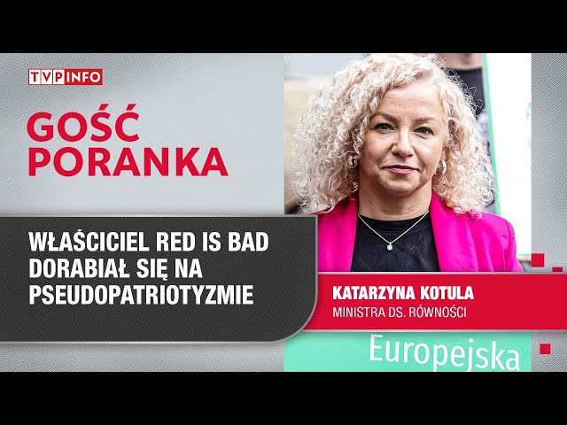 ⁣Katarzyna Kotula o Red is Bad: dorabianie się na pseudopatriotyzmie