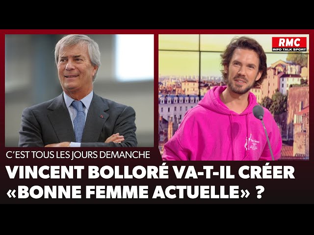 ⁣Arnaud Demanche : Vincent Bolloré va-t-il créer "Bonne femme actuelle"?