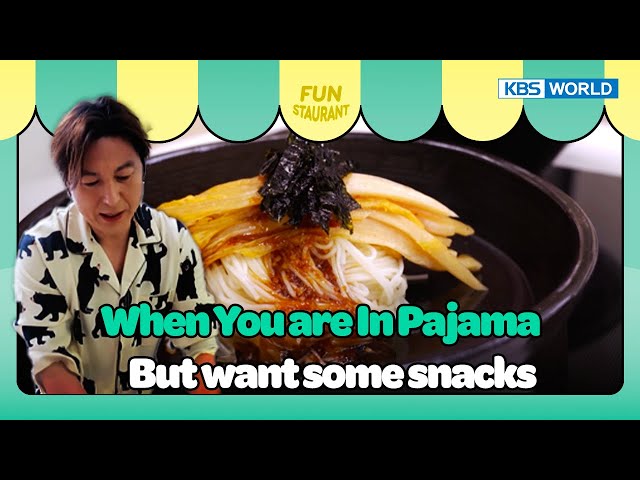 ⁣When want a late-night snack...  [Stars Top Recipe at Fun Staurant : EP.223-2 | KBS WORLD TV 240603