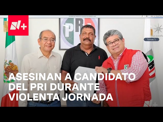 ⁣Violencia electoral recrudece durante la jornada; hay otro candidato asesinado - En Punto