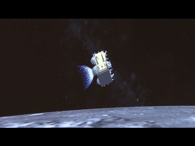 ⁣China's Chang'e-6 ascender lifts off, enters moon's orbit