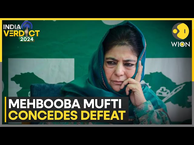 ⁣India Elections 2024: Former J&K CMs Omar Abdullah, Mehbooba Mufti accept defeat | WION