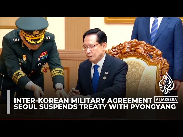 ⁣South Korea suspends key military deal with Pyongyang amid balloon spat