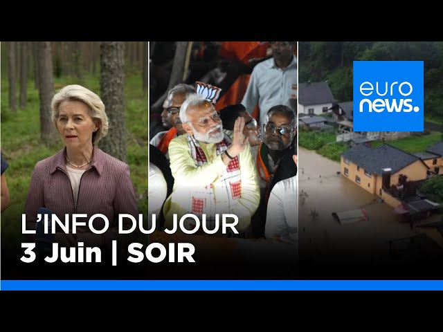 L'info du jour: 4 juin 2024, édition du matin | euronews 