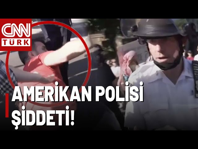 ⁣Amerikan Polisi Türk Gazeteciye Saldırdı! Basın Özgürlüğü Nerede?