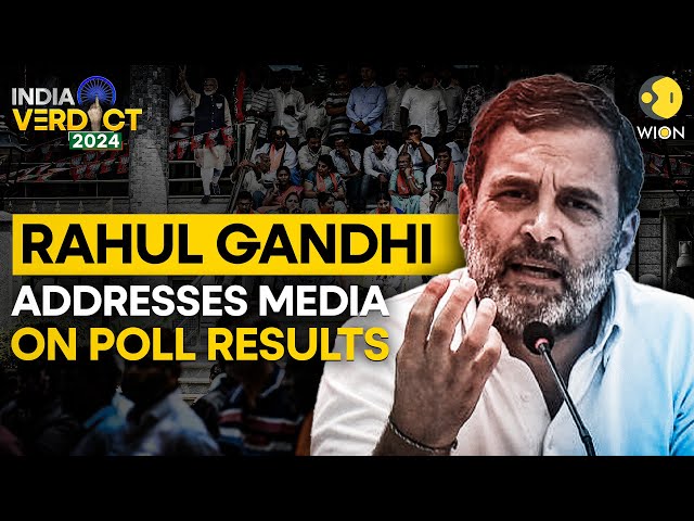 ⁣Rahul Gandhi LIVE | Congress Party Briefing by Mallikarjun Kharge & Rahul Gandhi | Election Resu
