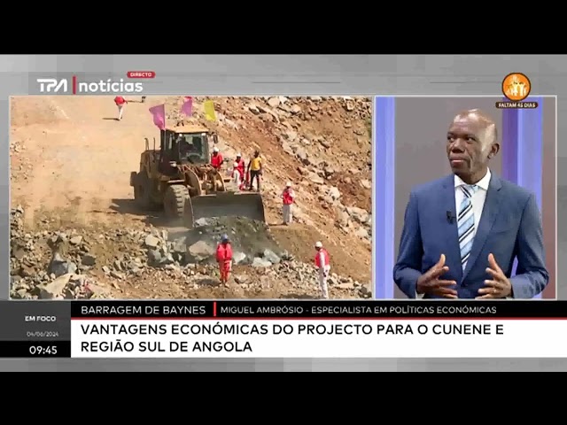 ⁣Em Foco - Vantagens económicas do projecto para o Cunene e região Sul de Angola