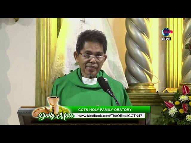 04 JUNE 2024  - HOMILY by Rev.  Fr.  Jose Adonis Aquino