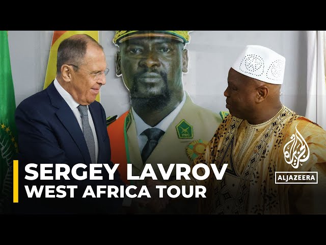 ⁣Russian FM Lavrov begins West Africa tour to strengthen ties
