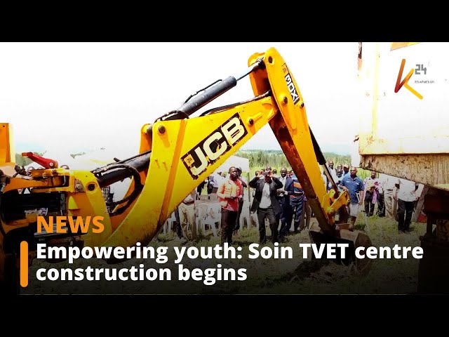 ⁣Empowering youth: Soin TVET centre construction begins