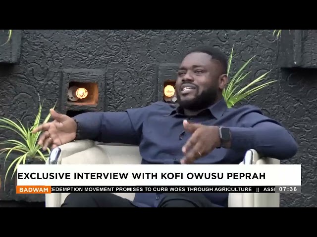 ⁣Exclusive interview with Kofi Owusu Peprah -  Badwam Ahosepe on Adom Tv (04-06-24)