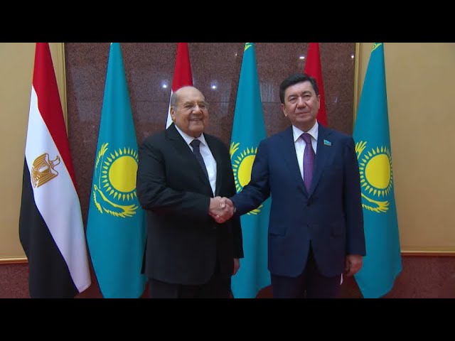 ⁣Казахстан и Египет расширяют межпарламентское сотрудничество