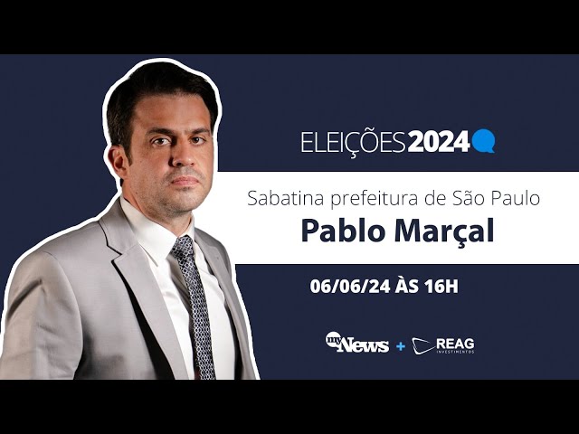 ⁣PABLO MARÇAL | SABATINA MYNEWS | PRÉ-CANDIDATOS PREFEITURA SP