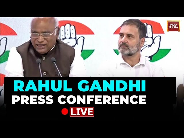 ⁣Rahul Gandhi LIVE | Rahul Gandhi's First Statement After Lok Sabha Results | India Today LIVE