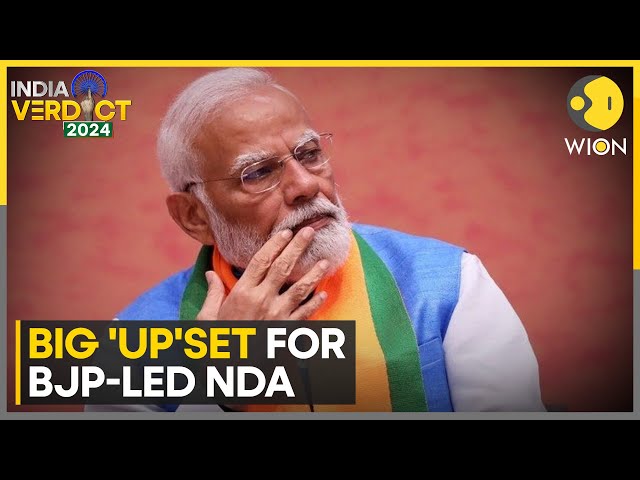 ⁣India Election Results: BJP-led NDA & I.N.D.I.A bloc in a neck and neck fight | WION News