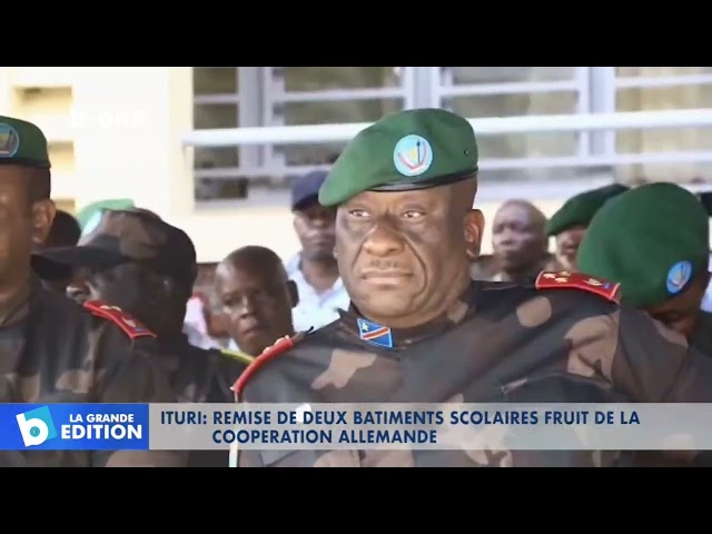 ⁣ITURI : Remise de deux bâtiments scolaires fruit de la cooperation allemande