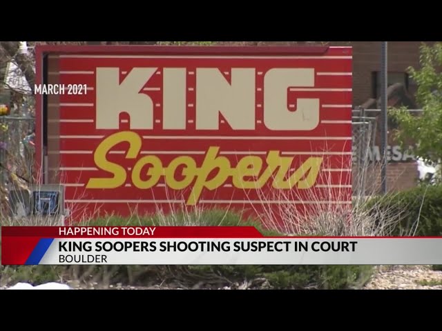 ⁣King Soopers shooting suspect to appear in court Tuesday