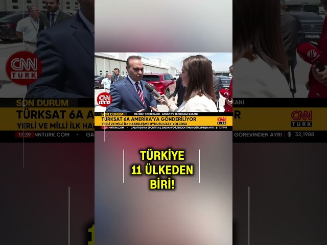 ⁣"Türkiye'nin Ürettiği En Yüksek Kıymete Sahip Ürün!" TÜRKSAT 6A Amerika'ya Gönde