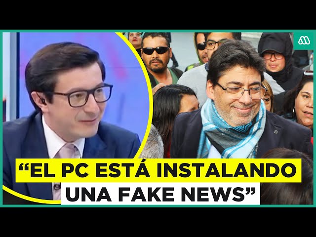 ⁣"El Partido Comunista está instalando una fake news": El análisis a prisión preventiva de 