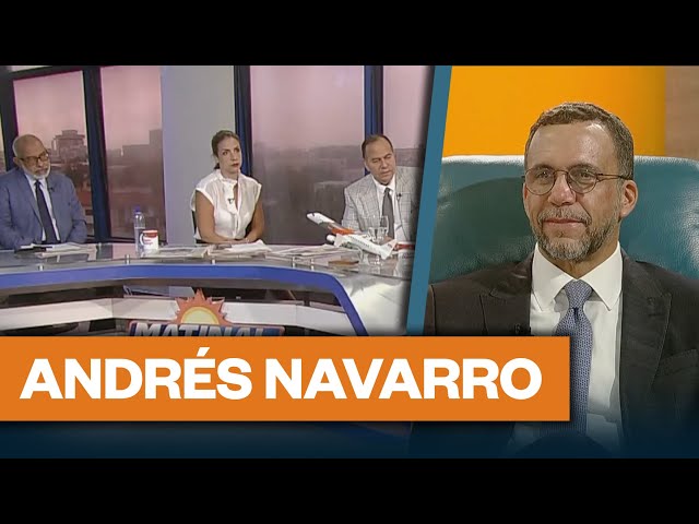 ⁣Andrés Navarro, Miembro del comité político del Partido de la Liberación Dominicana