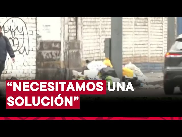 ⁣Cercado de Lima continúa inundado de basura: vecinos expresaron su preocupación