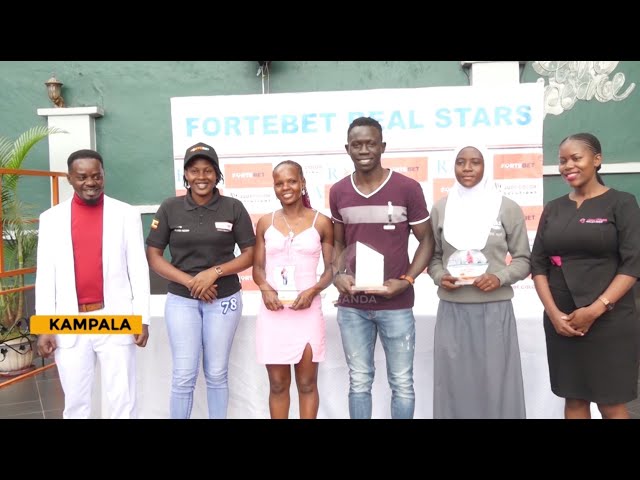 ⁣FORTE-BET REAL STARS: MALCOLM, FILDAUCE  & SHADIA NABIRYE BESTED OTHER SPORTS PERSONALITIES IN M