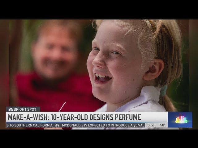 ⁣Glendale fragrance company helps girl's Make-a-Wish dream come true