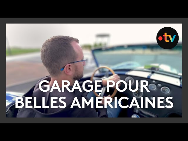 ⁣En Béarn, les voitures américaines ont leur garage