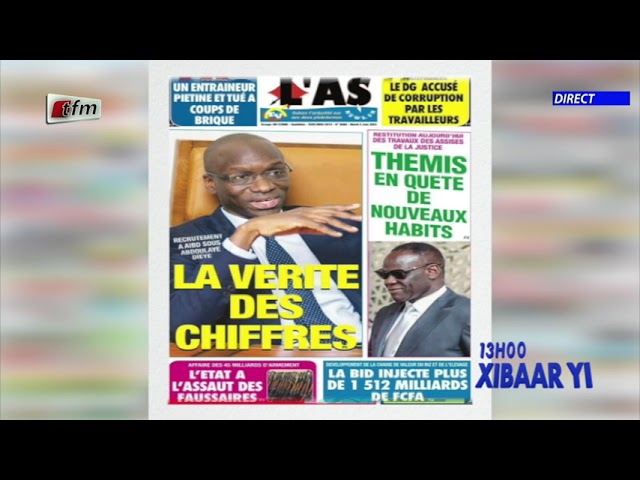 ⁣Revue de Presse du 04 Juin 2024 présenté par Mamadou Mouhamed Ndiaye
