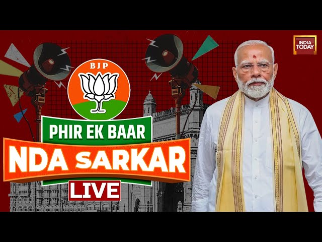 ⁣LIVE: NDA Gets Majority In Lok Sabha Polls | India Today LIVE News | Lok Sabha Election