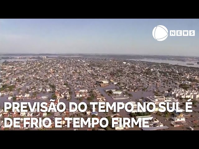 ⁣Região Sul do Brasil deve ter tempo firme e frio