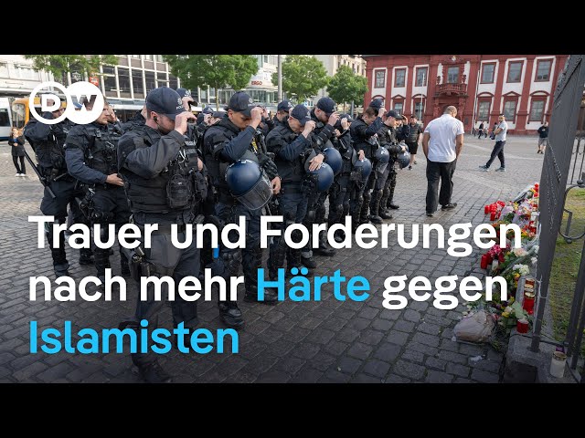 ⁣Was tun nach der Messerattacke in Mannheim? | DW Nachrichten