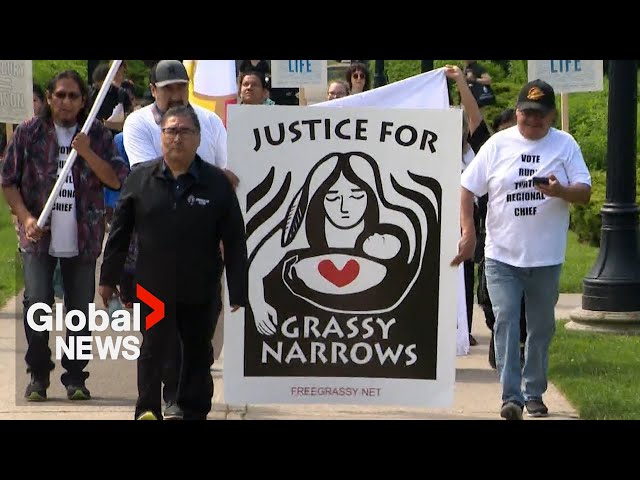 ⁣Grassy Narrows First Nation sues Ontario, Canadian governments over alleged mercury poisoning