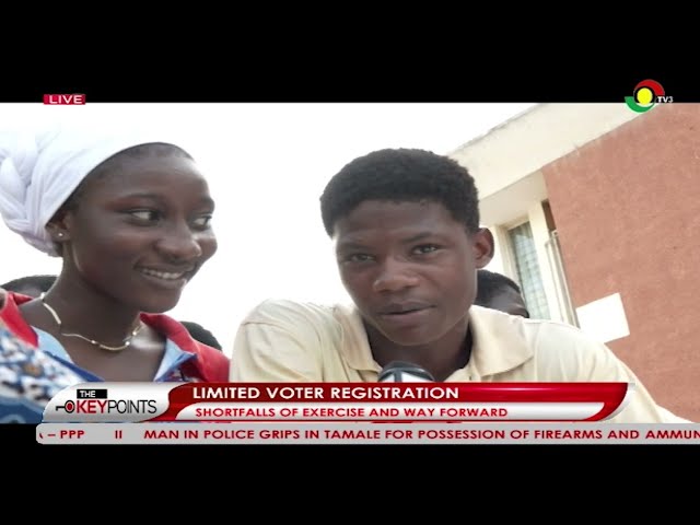 ⁣#TheKeyPoints: Limited Voter registration - Shortfall of exercise and way forward