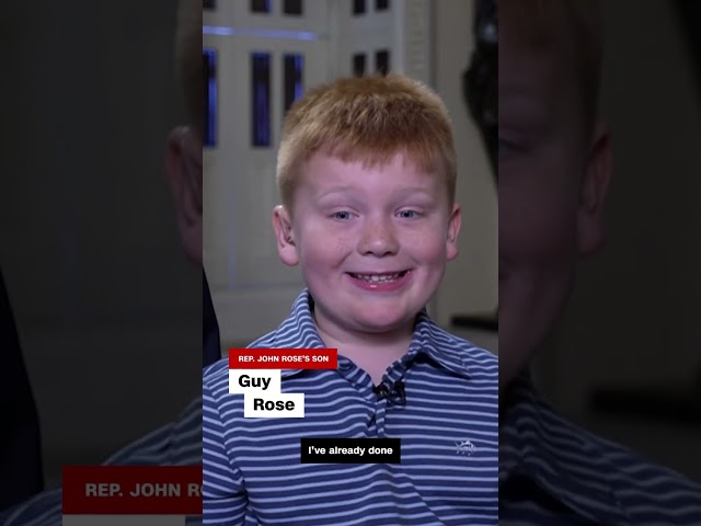 ⁣Lawmaker's 6-year-old son makes CNN anchors laugh with funny faces