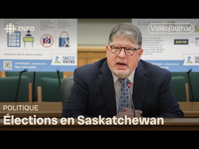 ⁣La Saskatchewan se prépare aux élections d’automne | Le vidéojournal Saskatchewan