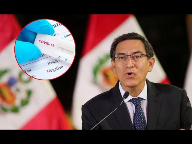 Fiscalía archiva caso de pruebas rápidas Covid-19 que involucraban a Martín Vizcarra