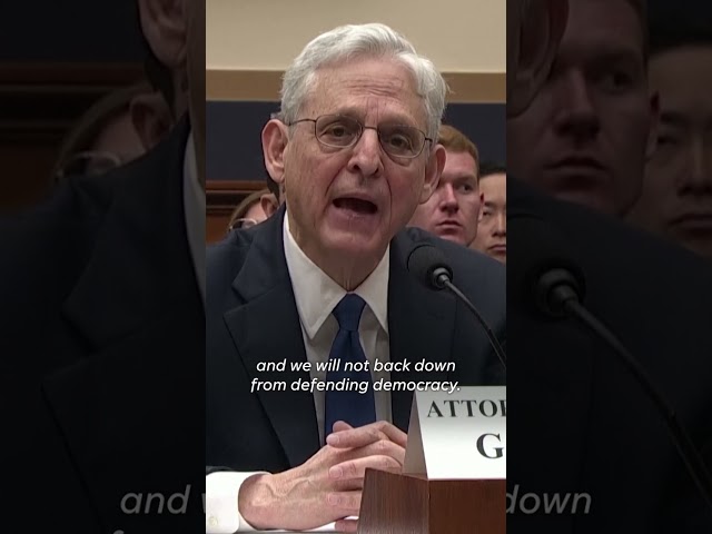 ⁣Attorney General Merrick Garland testifies to House Judiciary #Shorts