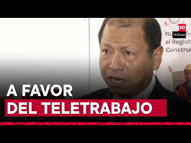 ⁣Ministro de Trabajo: “El teletrabajo es una gran herramienta para mejorar la productividad”