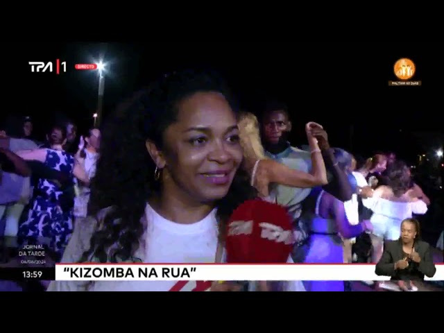 ⁣"Kizomba na Rua" projecto levou na marginal de Luanda 58 turistas de várias Nacionalidade