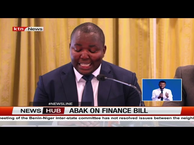 ⁣ABAK on finance bill